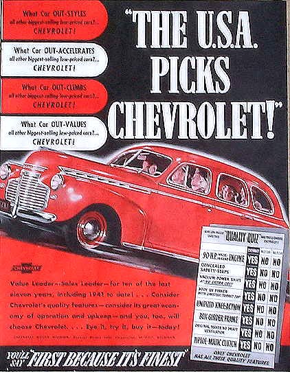 1941 Chevrolet 4